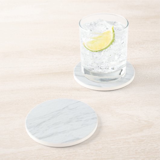 Dessous De Verre En Grès Marbre Pastel Pierre Parties scintillant Texture A (Côté)