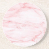 Dessous De Verre En Grès Marbre rose classique (Devant)