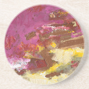 Dessous De Verre En Grès Marchez-moi à travers