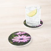 Dessous De Verre En Grès Marguerite africaine (Côté)