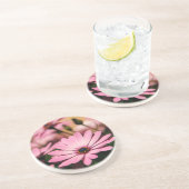 Dessous De Verre En Grès Marguerite africaine violette (Côté)