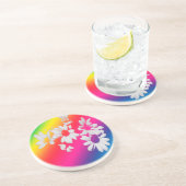 Dessous De Verre En Grès Margueurs arc-en-ciel (Côté)