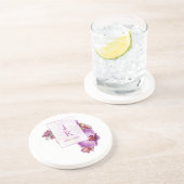 Dessous De Verre En Grès Mariage (Côté)