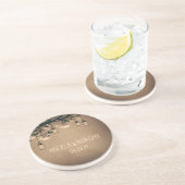 Dessous De Verre En Grès Mariage de lucioles rustiques de Mason Jars (Côté)