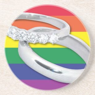 Dessous De Verre En Grès Mariage gay lesbien