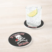 Dessous De Verre En Grès Mariée pirate (Côté)