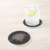 Dessous De Verre En Grès Mariée Vampire (Côté)