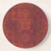 Dessous De Verre En Grès marron (Devant)