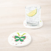 Dessous De Verre En Grès Masque de mardi gras (Côté)