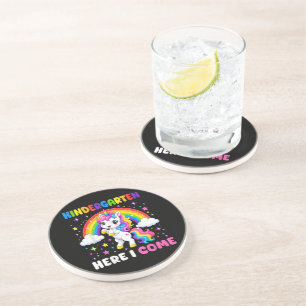 Dessous De Verre En Grès Maternelle me voilà Licorne Rentrée scolaire