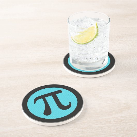 Dessous De Verre En Grès Math geek Pi (Côté)