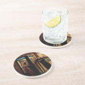 Dessous De Verre En Grès Matinée de minuit (Côté)