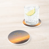 Dessous De Verre En Grès "Maybe Magic Does Exist" (Côté)