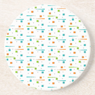 Dessous De Verre En Grès MCM Starburst 1950 Miniprint
