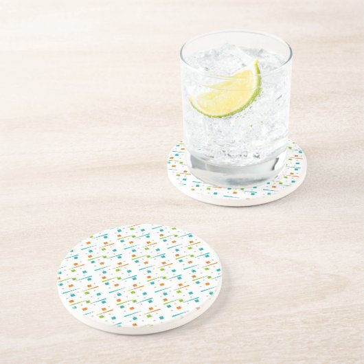 Dessous De Verre En Grès MCM Starburst 1950 Miniprint (Côté)