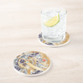 Dessous De Verre En Grès mécanisme d'horloge (Côté)