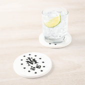 Dessous De Verre En Grès Médaille catholique Mary Miraculous Religieuse (Côté)