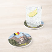 Dessous De Verre En Grès Medieval Brugge (Côté)