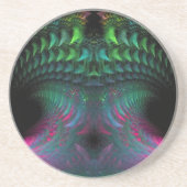 Dessous De Verre En Grès Méduse numérique (Devant)