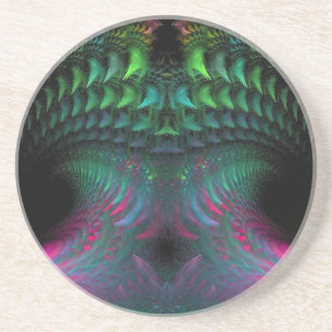 Dessous De Verre En Grès Méduse numérique