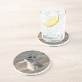 Dessous De Verre En Grès Meerkat 004 (Côté)