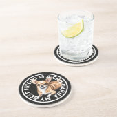 Dessous De Verre En Grès Meilleur ami Chihuahua (Côté)