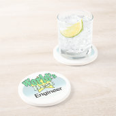 Dessous De Verre En Grès Meilleur ingénieur du monde (Côté)