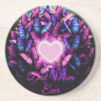 Dessous De Verre En Grès Meilleure Maman Ever 