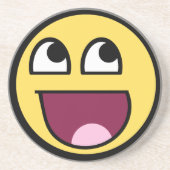 Dessous De Verre En Grès Mème Internet génial (Devant)