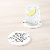 Dessous De Verre En Grès Memento Mori (Côté)