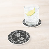 Dessous De Verre En Grès memento mori vivre (Côté)