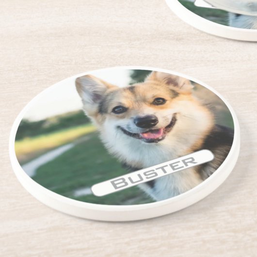 Dessous De Verre En Grès Mémoire pour animaux