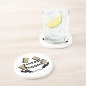 Dessous De Verre En Grès Meneuse de journal (Côté)