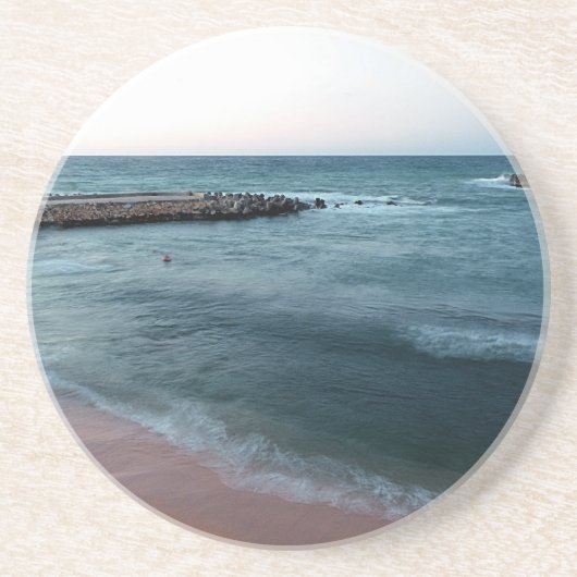 Dessous De Verre En Grès Mer (Devant)