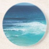 Dessous De Verre En Grès Mer de Cancun Mexique (Devant)