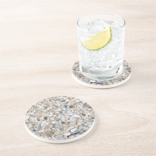 Dessous De Verre En Grès Mer Shell (Côté)