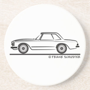 Dessous De Verre En Grès Mercedes SL Pagoda Hardtop