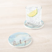Dessous De Verre En Grès merci (Côté)