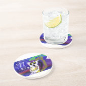 Dessous De Verre En Grès merci jésus (Côté)