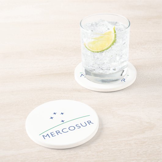 Dessous De Verre En Grès Mercosur (Côté)