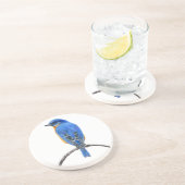 Dessous De Verre En Grès Merlebleu (Côté)