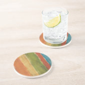 Dessous De Verre En Grès Mesa Strata I (Côté)