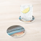 Dessous De Verre En Grès Métal oxydé (Côté)