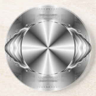 Dessous De Verre En Grès Métallique