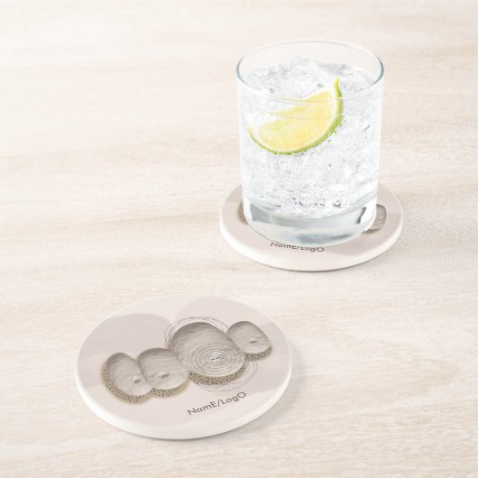 Dessous De Verre En Grès métaphore_1 paix intérieure grès (Côté)