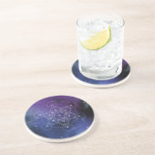 Dessous De Verre En Grès Métatron, chakra, zen, géométrie sacrée, géométrie (Côté)