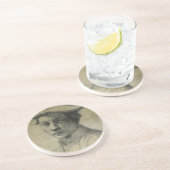 Dessous De Verre En Grès Michelangelo Portrait d'Andrea Quaratesi (Côté)