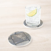 Dessous De Verre En Grès Michigan Petoskey Stone (Côté)