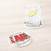 DESSOUS DE VERRE EN GRÈS MICROBIOLOGIE NOËL TECHNOLOGIE LABORATOIRE MÉDICAL (Côté)