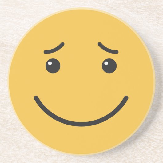 Dessous de verre en grès mignon (Devant)